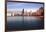 Usa, Illinois, Chicago, the Hancock Tower and Downtown Skyline from Lake Michigan-Gavin Hellier-Framed Photographic Print