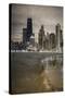 Usa, Illinois, Chicago, the Hancock Tower and Downtown Skyline from Lake Michigan-Gavin Hellier-Stretched Canvas