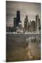 Usa, Illinois, Chicago, the Hancock Tower and Downtown Skyline from Lake Michigan-Gavin Hellier-Mounted Premium Photographic Print