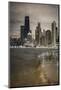 Usa, Illinois, Chicago, the Hancock Tower and Downtown Skyline from Lake Michigan-Gavin Hellier-Mounted Premium Photographic Print