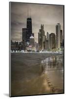 Usa, Illinois, Chicago, the Hancock Tower and Downtown Skyline from Lake Michigan-Gavin Hellier-Mounted Photographic Print