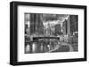 USA, ILlinois, Chicago, Wabash Avenue Bridge and Chicago Downtown-Petr Bednarik-Framed Photographic Print