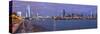 Usa,Illinois, Midwest, Cook County, Chicago, Panorama, Shedd Aquaroium-Christian Heeb-Stretched Canvas