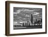 Usa,Illinois, Midwest, Cook County, Chicago,Shedd Aquarium and Skyline-Christian Heeb-Framed Photographic Print