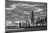 Usa,Illinois, Midwest, Cook County, Chicago,Shedd Aquarium and Skyline-Christian Heeb-Mounted Photographic Print