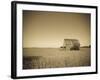 USA, Illinois, Old Route 66, Odell, Barn-Alan Copson-Framed Photographic Print