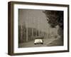 USA, Illinois, Route 66 at Godley, 1950's Car-Alan Copson-Framed Photographic Print