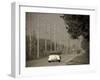 USA, Illinois, Route 66 at Godley, 1950's Car-Alan Copson-Framed Photographic Print