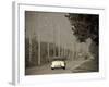 USA, Illinois, Route 66 at Godley, 1950's Car-Alan Copson-Framed Photographic Print