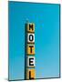 USA, Illinois, Route 66, Broadwell, Old Motel Sign-Alan Copson-Mounted Photographic Print