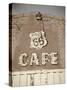 USA, Illinois, Route 66, Litchfield Route 66 Cafe-Alan Copson-Stretched Canvas