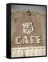 USA, Illinois, Route 66, Litchfield Route 66 Cafe-Alan Copson-Framed Stretched Canvas