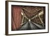 USA, Indiana, Carroll County. Lancaster Covered Bridge-Rona Schwarz-Framed Photographic Print