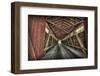 USA, Indiana, Carroll County. Lancaster Covered Bridge-Rona Schwarz-Framed Photographic Print