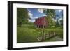 USA, Indiana, Cutler. Adams Mill-Rona Schwarz-Framed Photographic Print