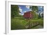 USA, Indiana, Cutler. Adams Mill-Rona Schwarz-Framed Photographic Print