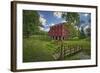 USA, Indiana, Cutler. Adams Mill-Rona Schwarz-Framed Photographic Print