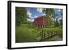 USA, Indiana, Cutler. Adams Mill-Rona Schwarz-Framed Photographic Print