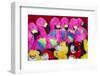 USA, Indiana, Indianapolis. Prizes in a game booth on fair midway.-Jaynes Gallery-Framed Photographic Print