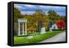 USA, Indianapolis, Indiana. Crown Hill Cemetery-Rona Schwarz-Framed Stretched Canvas