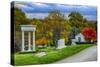 USA, Indianapolis, Indiana. Crown Hill Cemetery-Rona Schwarz-Stretched Canvas