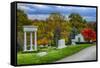 USA, Indianapolis, Indiana. Crown Hill Cemetery-Rona Schwarz-Framed Stretched Canvas