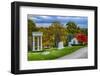 USA, Indianapolis, Indiana. Crown Hill Cemetery-Rona Schwarz-Framed Photographic Print