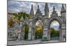 USA, Indianapolis, Indiana. the Entrance Gate to Crown Hill Cemetery-Rona Schwarz-Mounted Photographic Print