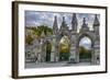 USA, Indianapolis, Indiana. the Entrance Gate to Crown Hill Cemetery-Rona Schwarz-Framed Photographic Print