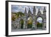 USA, Indianapolis, Indiana. the Entrance Gate to Crown Hill Cemetery-Rona Schwarz-Framed Photographic Print