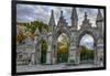 USA, Indianapolis, Indiana. the Entrance Gate to Crown Hill Cemetery-Rona Schwarz-Framed Photographic Print