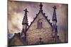 USA, Indianapolis, Indiana. the Gothic Chapel at Crown Hill Cemetery-Rona Schwarz-Mounted Photographic Print