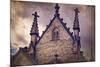 USA, Indianapolis, Indiana. the Gothic Chapel at Crown Hill Cemetery-Rona Schwarz-Mounted Photographic Print