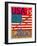 USA Is Baseball-Joost Hogervorst-Framed Art Print