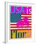 USA Is Florida-Joost Hogervorst-Framed Art Print