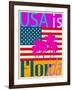 USA Is Florida-Joost Hogervorst-Framed Art Print