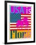 USA Is Florida-Joost Hogervorst-Framed Art Print