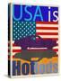 USA Is Hot Rods-Joost Hogervorst-Stretched Canvas
