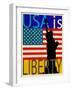 USA Is Liberty-Joost Hogervorst-Framed Art Print