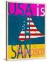 USA Is San Francisco-Joost Hogervorst-Stretched Canvas