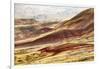 USA, John Day Fossil Beds, Painted Hills Unit Overlook-Bernard Friel-Framed Photographic Print