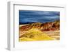 USA, John Day Fossil Beds, Painted Hills Unit Overlook-Bernard Friel-Framed Photographic Print