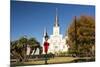USA, LA, New Orleans. Jackson Square St Louis Cathedral Plaza d' Armas-Trish Drury-Mounted Photographic Print