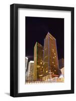 USA, Las Vegas, City Centre, Night Photography-Catharina Lux-Framed Photographic Print