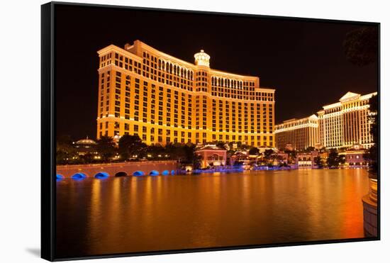 USA, Las Vegas, Hotel Bellagio-Catharina Lux-Framed Stretched Canvas