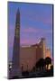 USA, Las Vegas, Hotel Mandala Bay and Luxor, Evening Light-Catharina Lux-Mounted Photographic Print