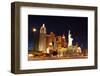 USA, Las Vegas, Hotel 'New York New York', Evening Light-Catharina Lux-Framed Photographic Print