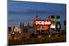 USA, Las Vegas, the Strip, Neon Lights-Catharina Lux-Mounted Photographic Print