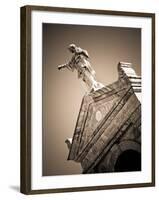 USA, Louisiana, New Orleans-Area, Metarie, Metairie Cemetery-Walter Bibikow-Framed Photographic Print