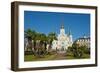 USA, Louisiana, New Orleans, French Quarter, Jackson Square, Saint Louis Cathedral-Bernard Friel-Framed Photographic Print